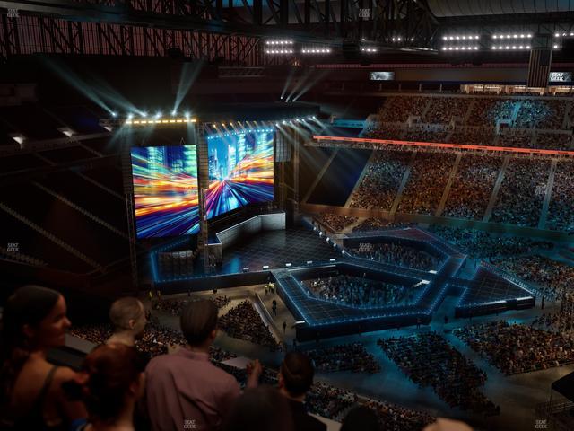 Ford Field - Section Suite 617 Seat View