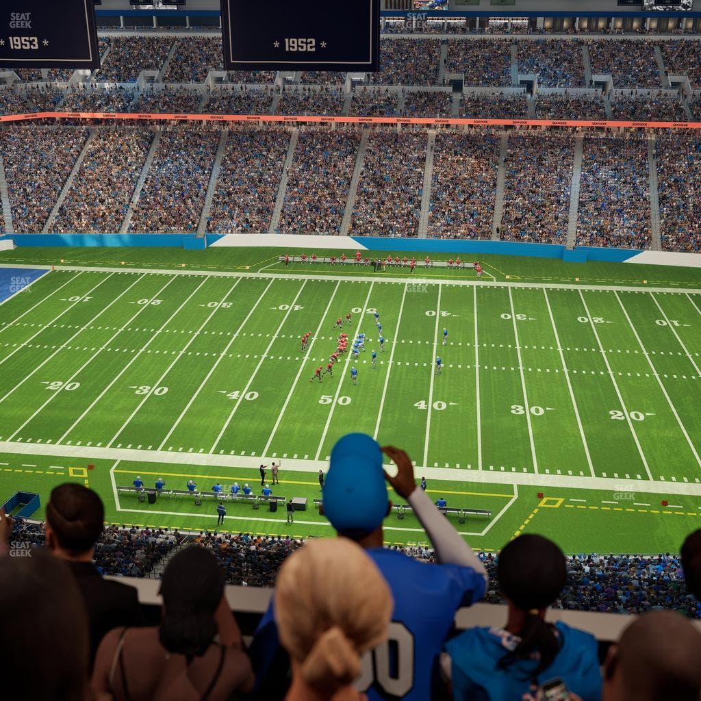 Ford Field - Section Suite 617 Seat View