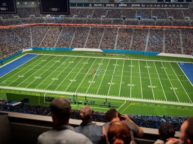 Ford Field - Section Suite 618 Seat View