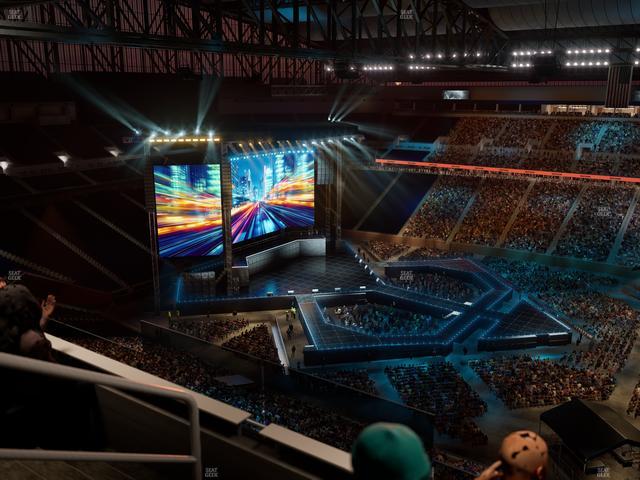 Ford Field - Section Suite 619 Seat View