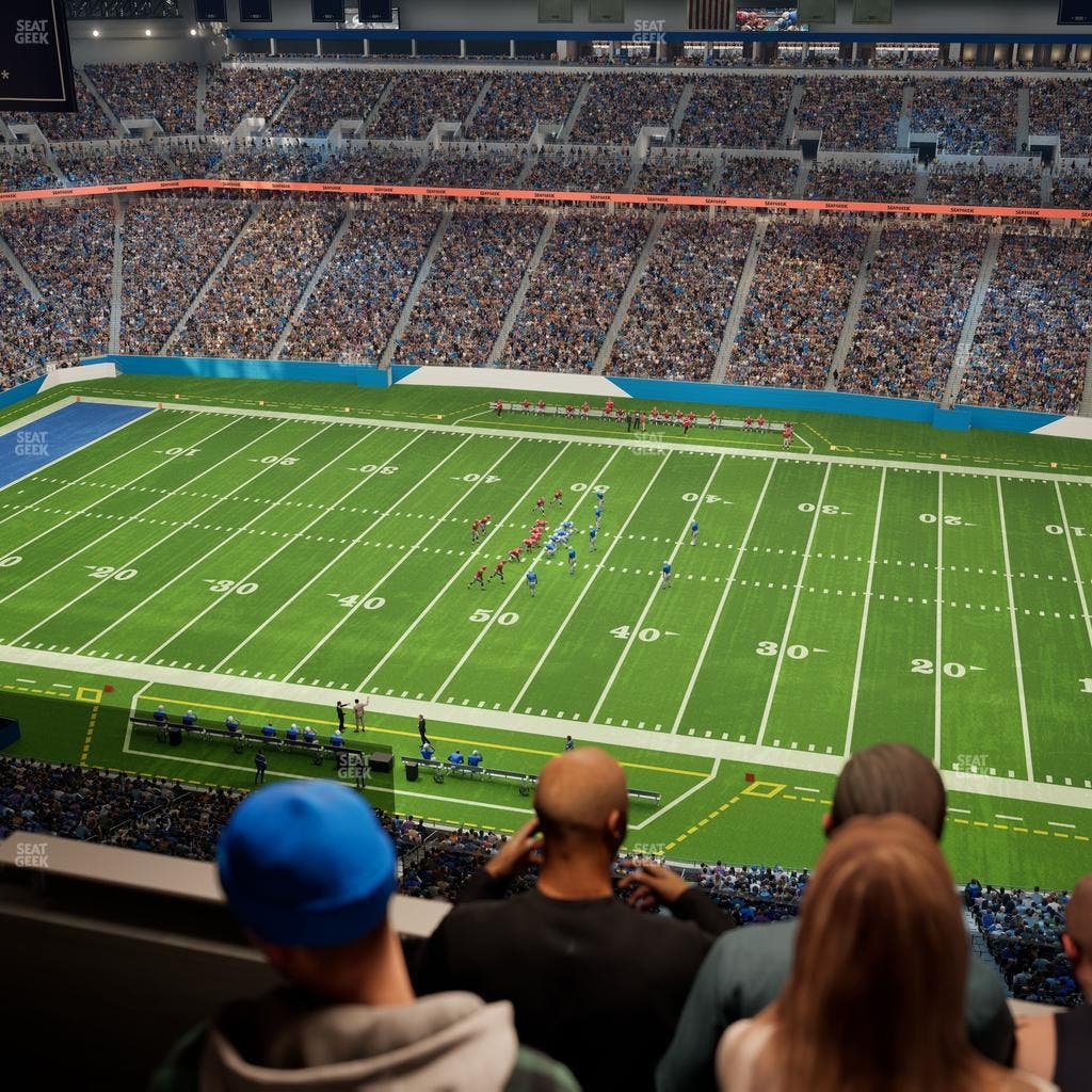 Ford Field - Section Suite 619 Seat View