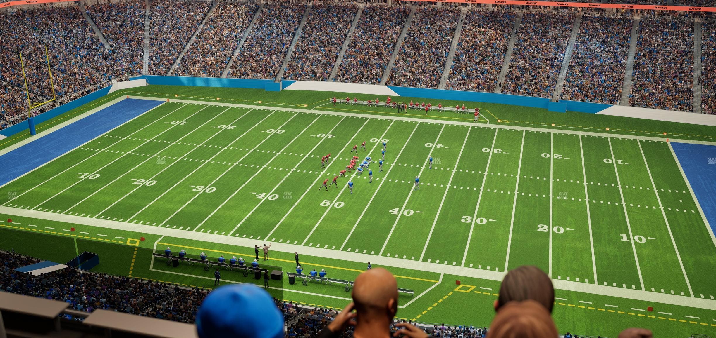 Ford Field - Section Suite 619 Seat View
