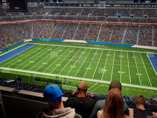 Ford Field - Section Suite 619 Seat View