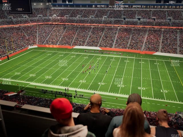 Ford Field - Section Suite 619 Seat View