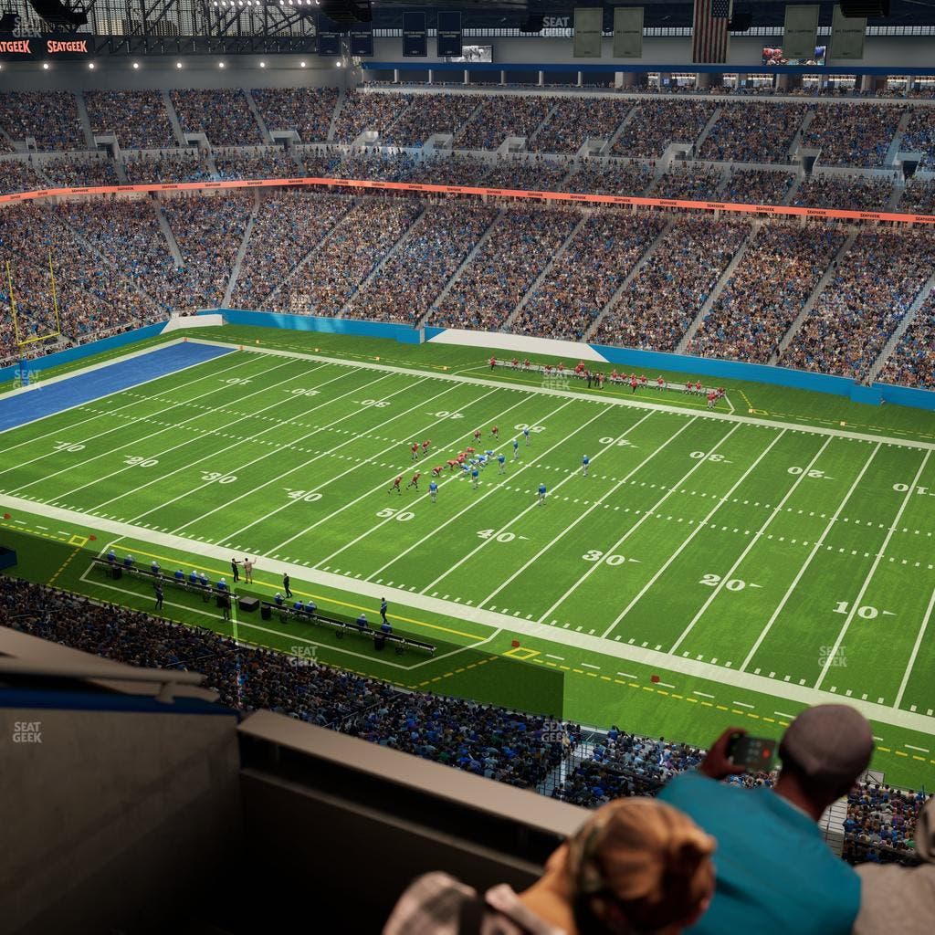 Ford Field - Section Suite 625 Seat View