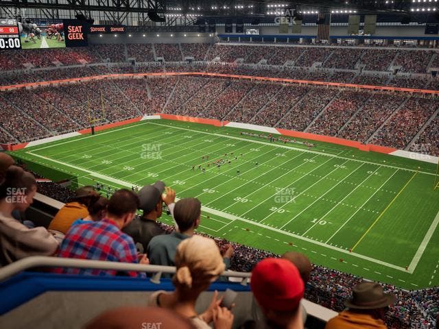 Ford Field - Section Suite 630 Seat View