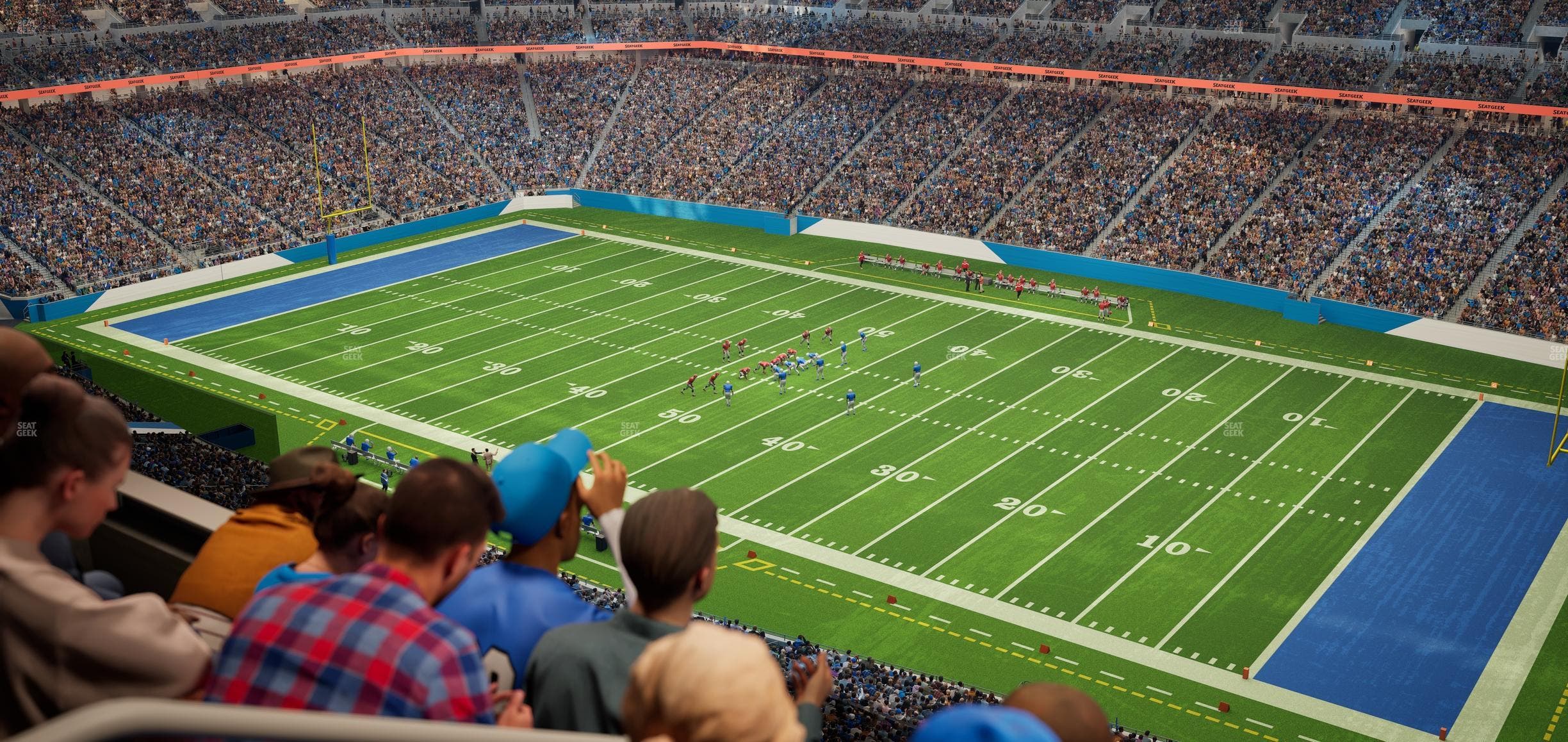 Ford Field - Section Suite 630 Seat View