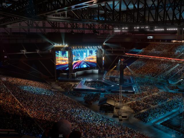 Ford Field - Section Suite 632 Seat View