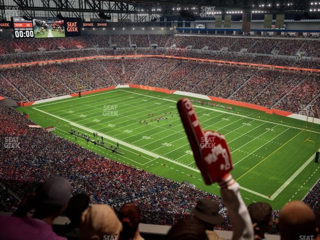 Ford Field - Section Suite 632 Seat View