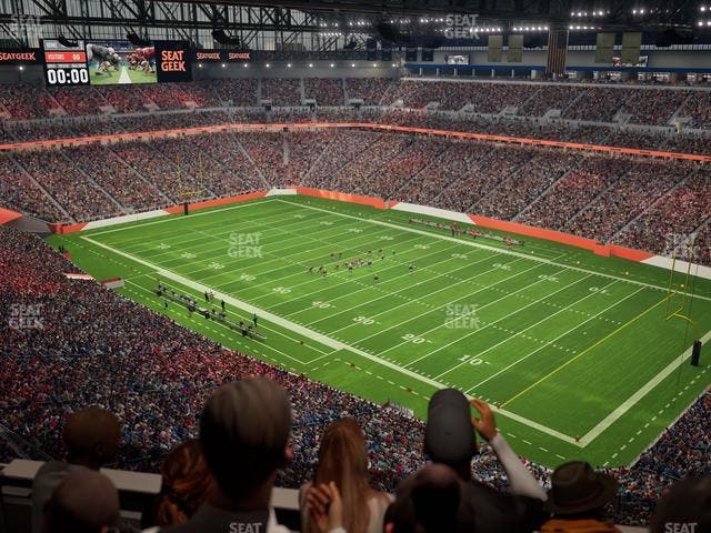 Ford Field - Section Suite 633 Seat View