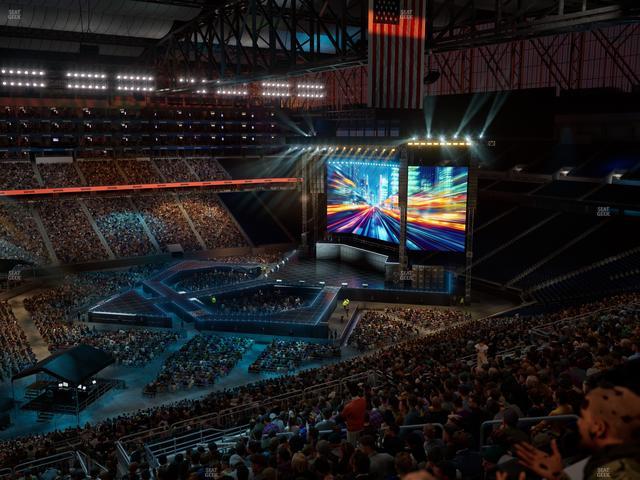 Ford Field - Section Terrace Suite 1 Seat View
