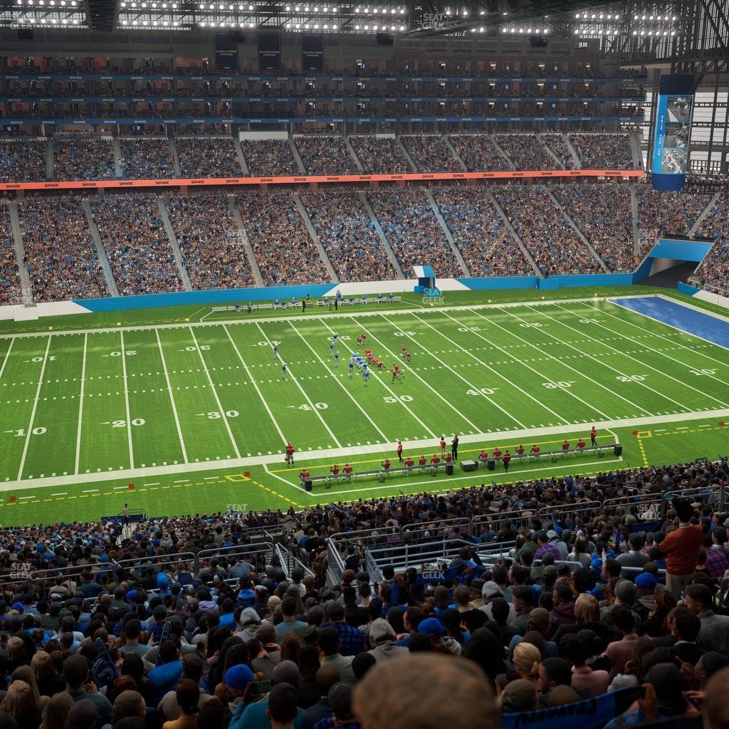 Ford Field - Section Terrace Suite 1 Seat View