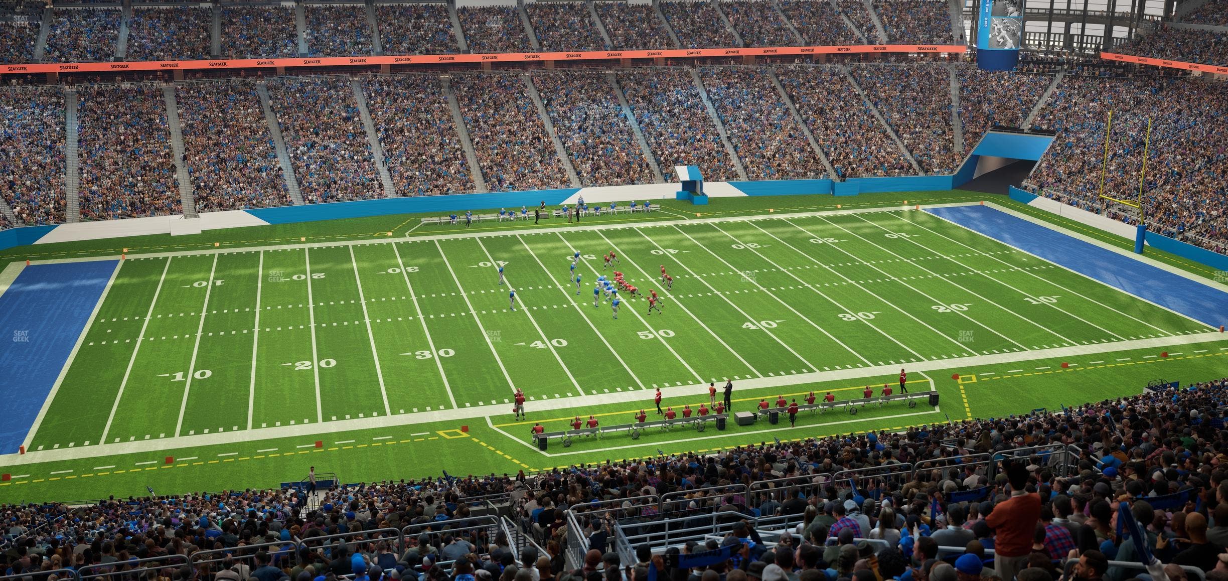 Ford Field - Section Terrace Suite 1 Seat View