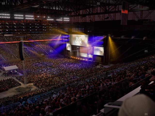 Ford Field - Section Terrace Suite 10 Seat View