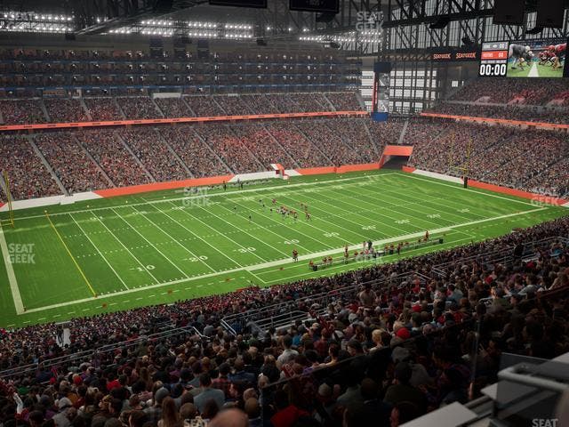Ford Field - Section Terrace Suite 10 Seat View