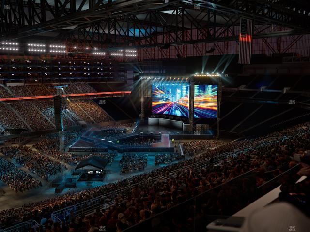 Ford Field - Section Terrace Suite 10 Seat View