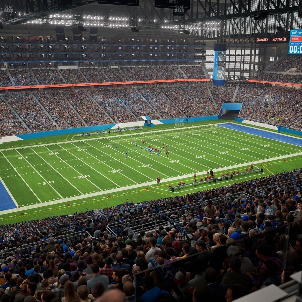 Ford Field - Section Terrace Suite 10 Seat View