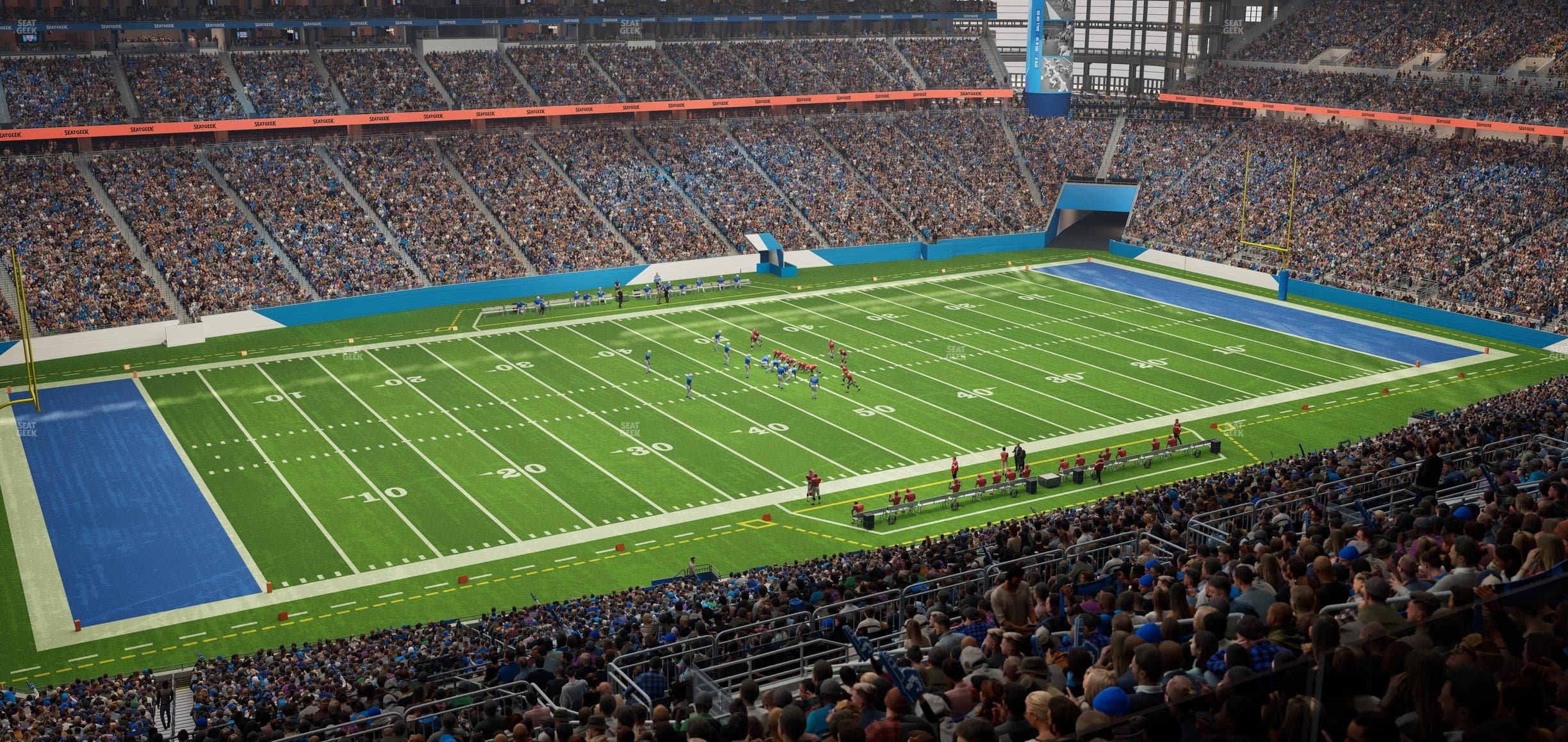 Ford Field - Section Terrace Suite 10 Seat View