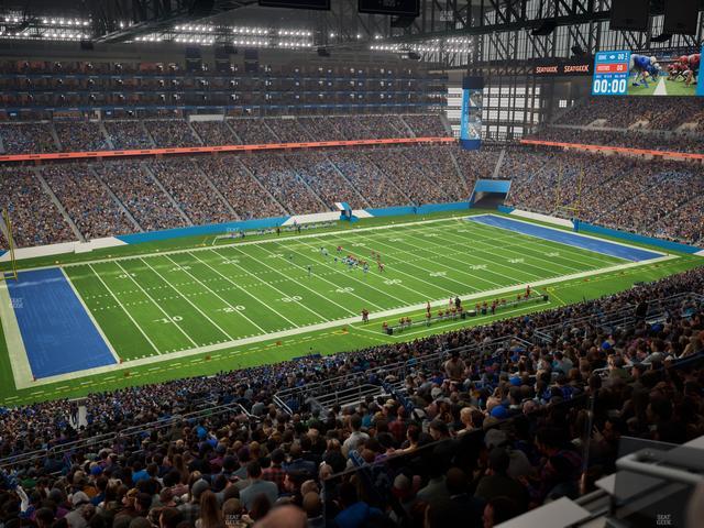 Ford Field - Section Terrace Suite 10 Seat View