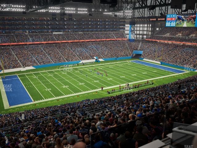 Ford Field - Section Terrace Suite 10 Seat View