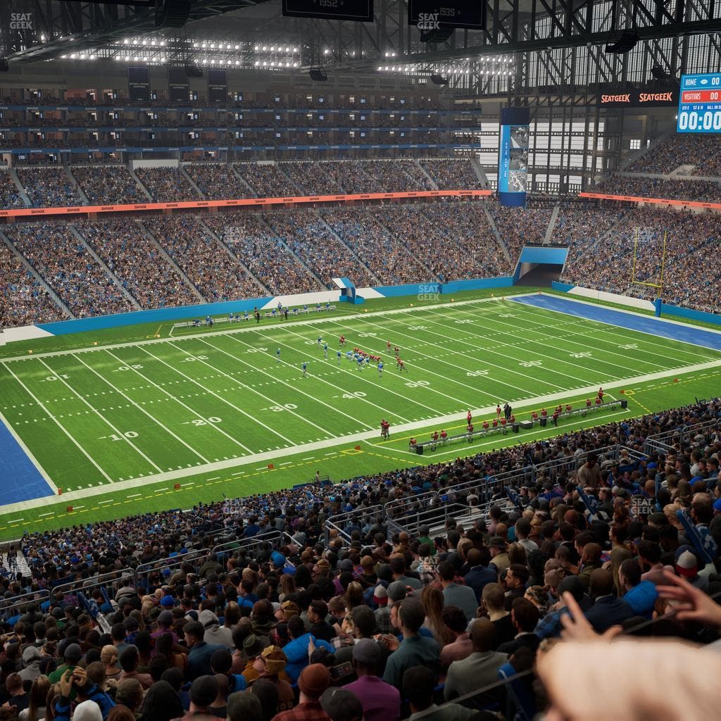 Ford Field - Section Terrace Suite 11 Seat View