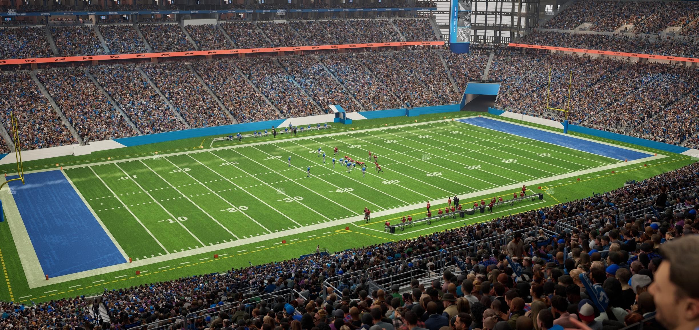 Ford Field - Section Terrace Suite 11 Seat View