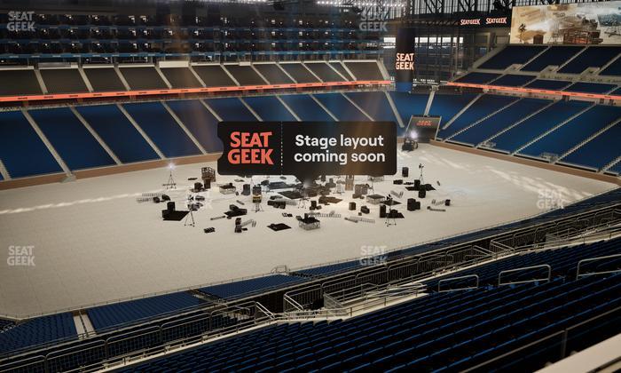 Ford Field - Section Terrace Suite 11 Seat View