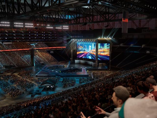 Ford Field - Section Terrace Suite 11 Seat View