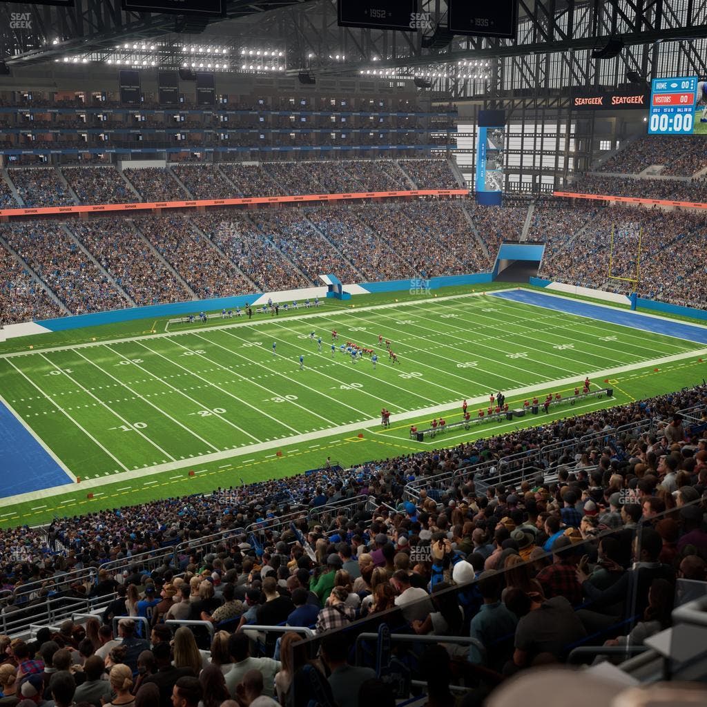 Ford Field - Section Terrace Suite 12 Seat View