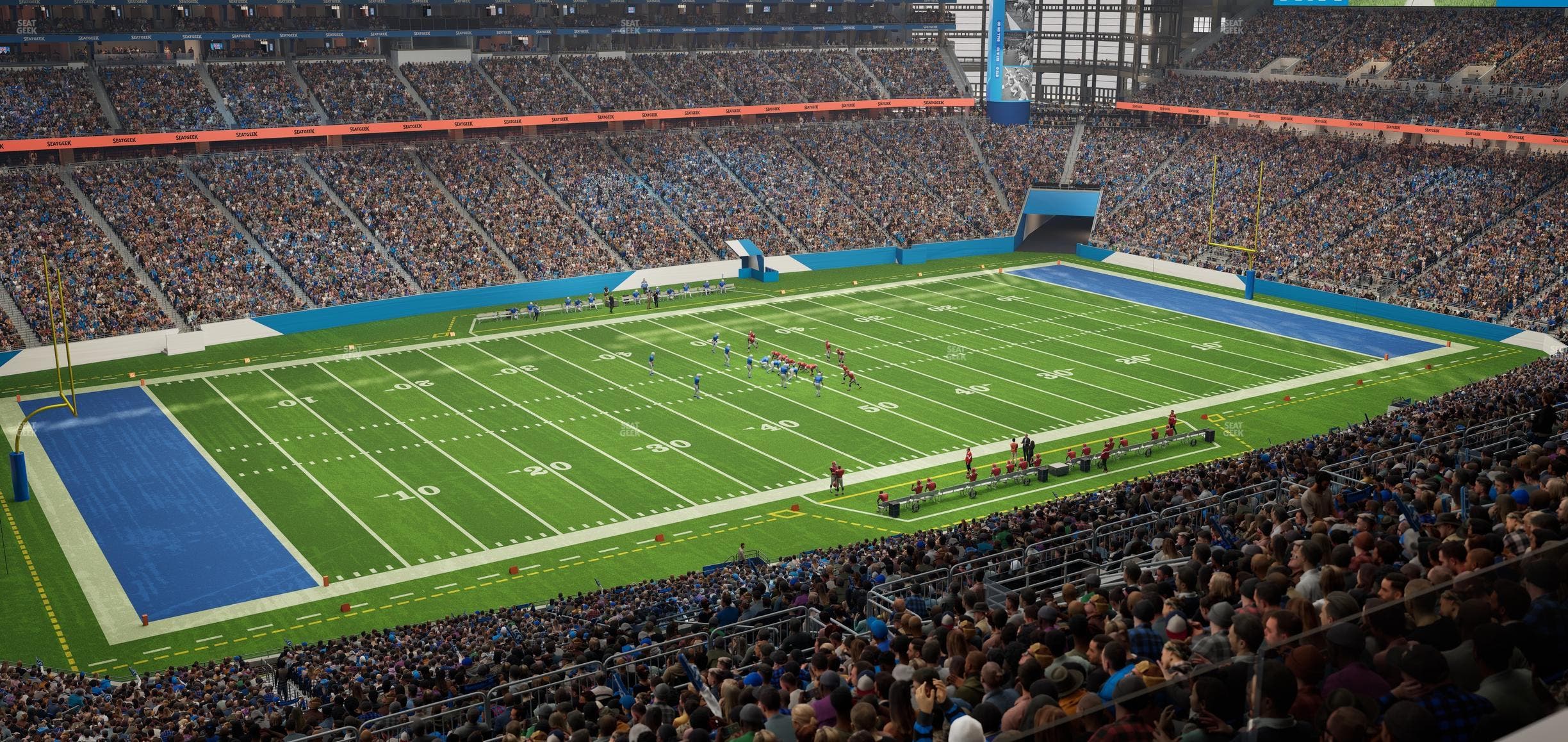 Ford Field - Section Terrace Suite 12 Seat View