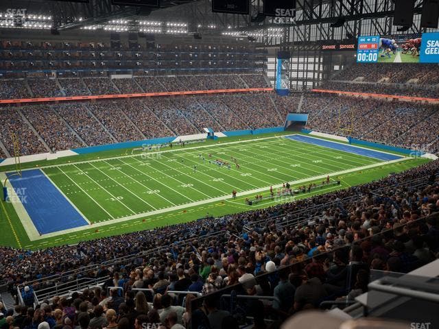 Ford Field - Section Terrace Suite 12 Seat View
