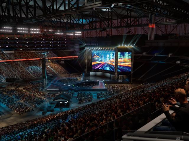 Ford Field - Section Terrace Suite 12 Seat View