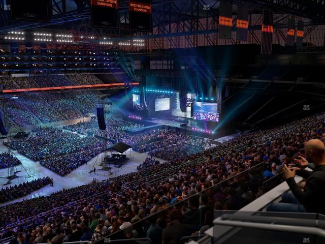 Ford Field - Section Terrace Suite 12 Seat View Ford Field - Section Terrace Suite 12 Seat View