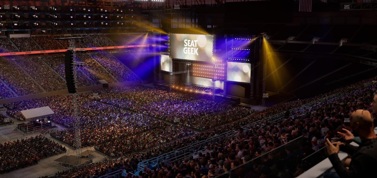 Ford Field - Section Terrace Suite 12 Seat View