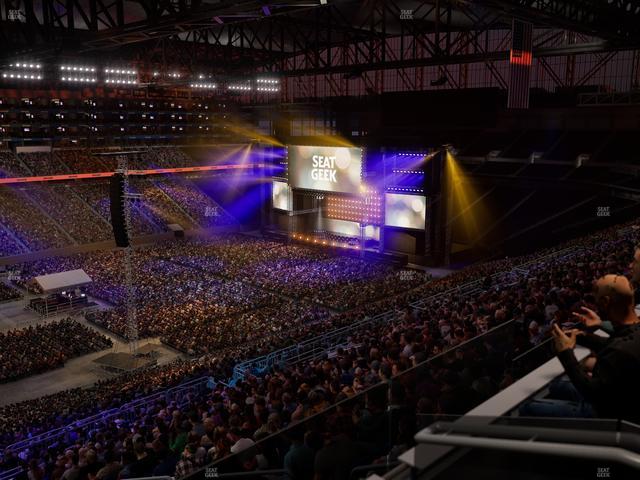 Ford Field - Section Terrace Suite 12 Seat View
