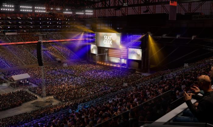 Ford Field - Section Terrace Suite 12 Seat View