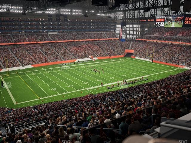 Ford Field - Section Terrace Suite 12 Seat View