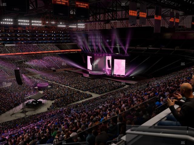 Ford Field - Section Terrace Suite 12 Seat View