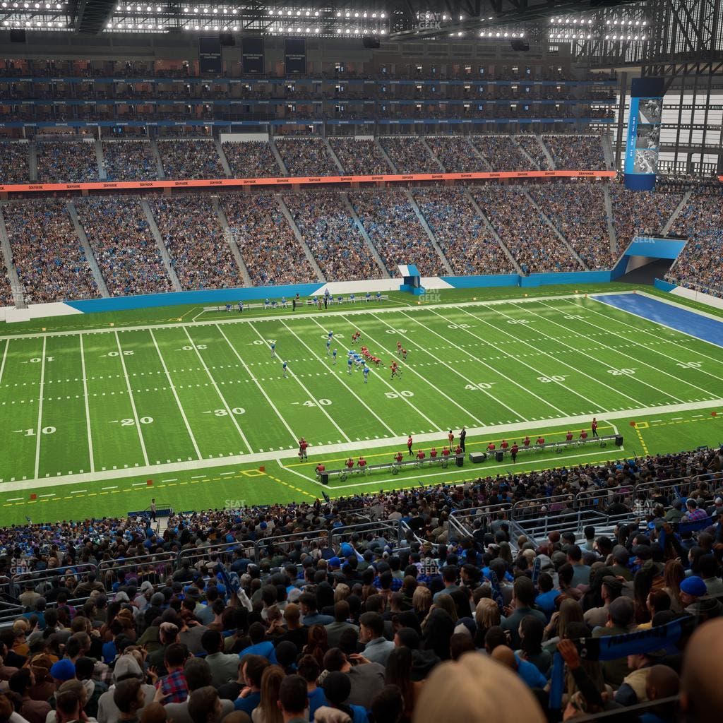 Ford Field - Section Terrace Suite 2 Seat View