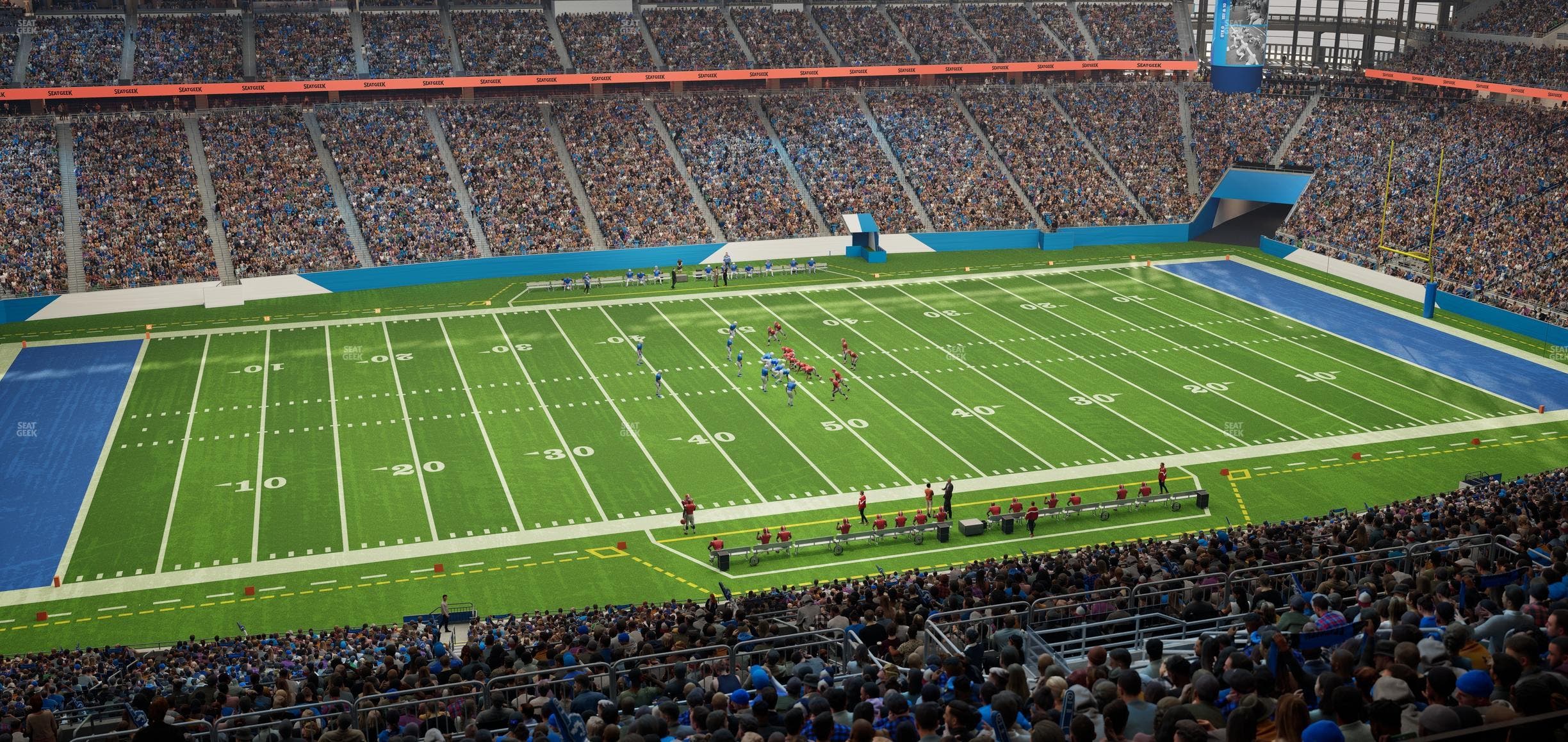 Ford Field - Section Terrace Suite 2 Seat View