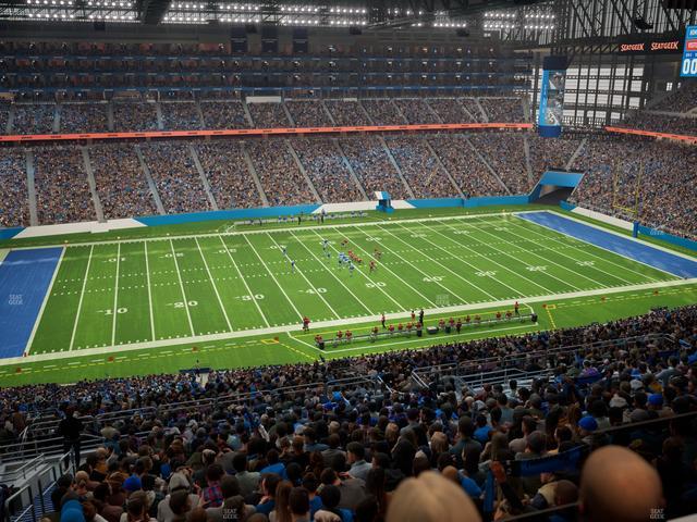 Ford Field - Section Terrace Suite 2 Seat View