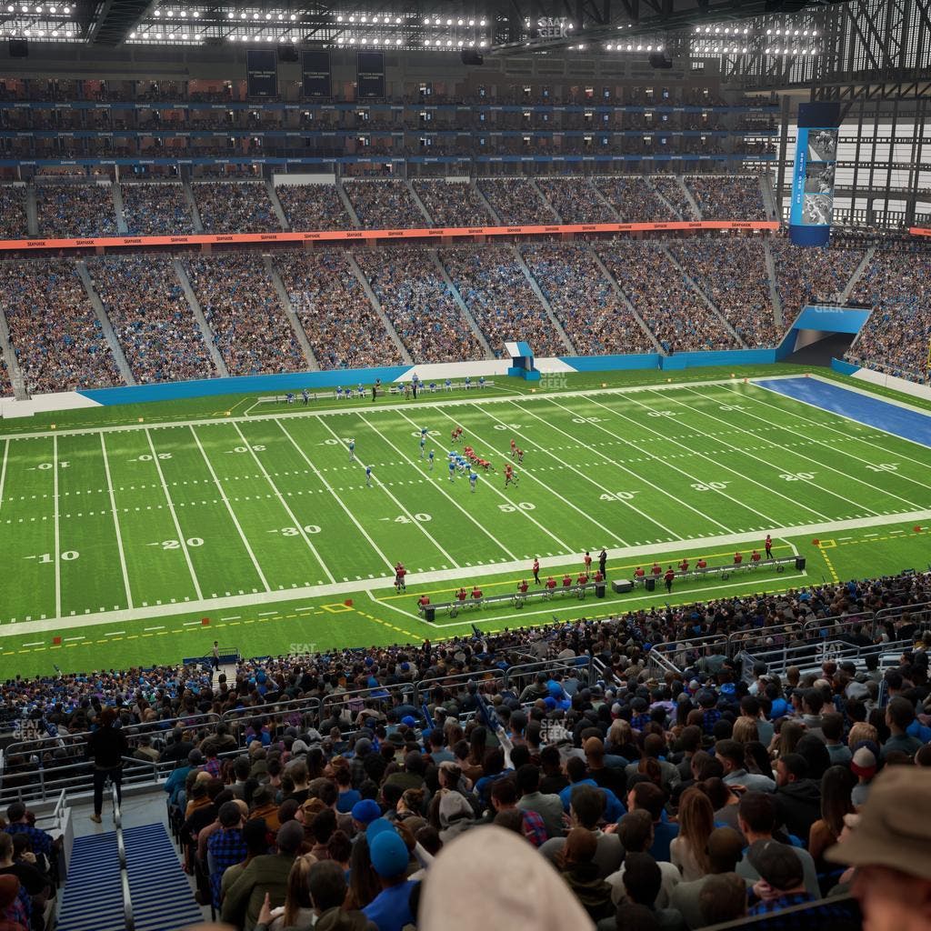 Ford Field - Section Terrace Suite 3 Seat View