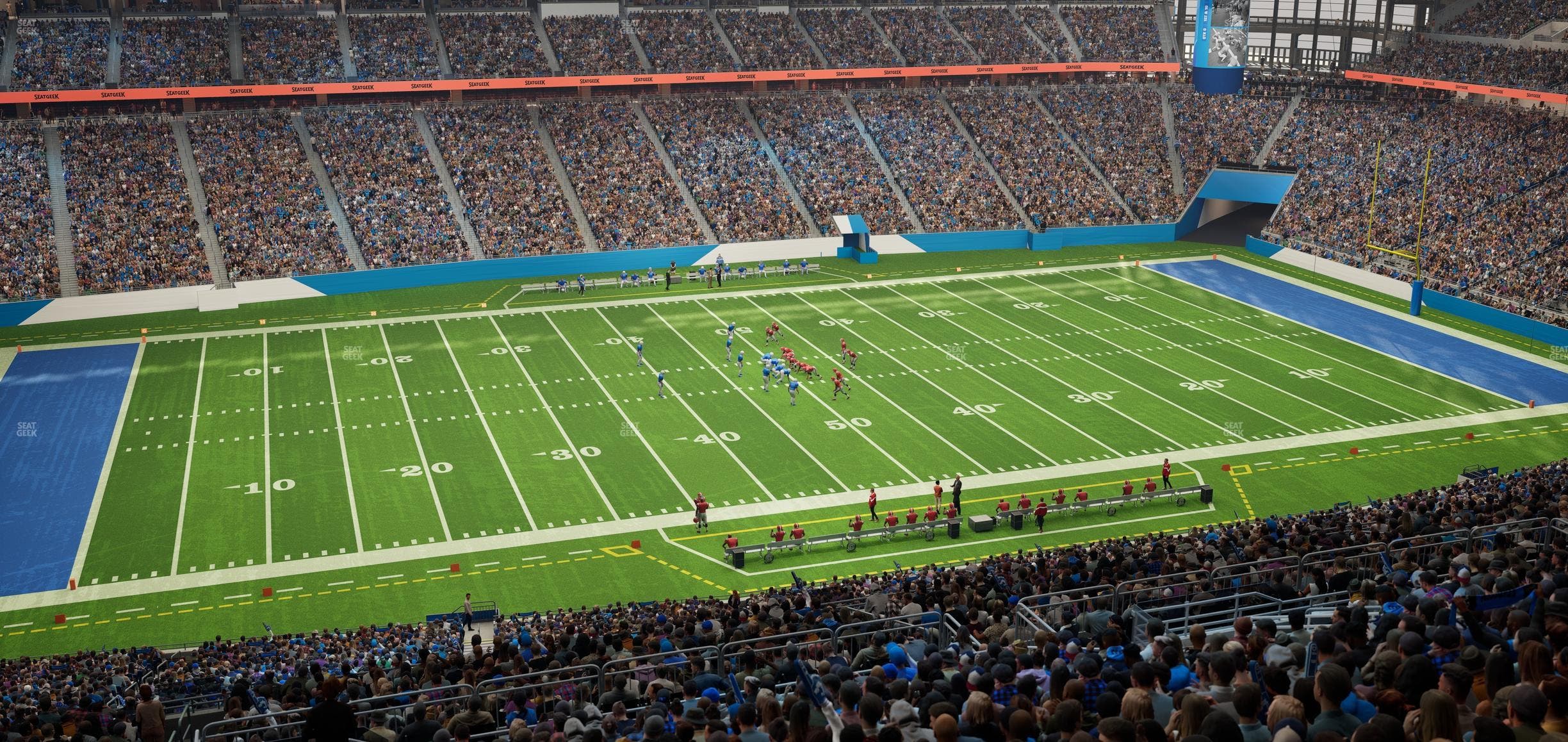 Ford Field - Section Terrace Suite 3 Seat View