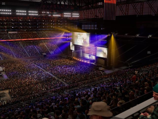 Ford Field - Section Terrace Suite 3 Seat View