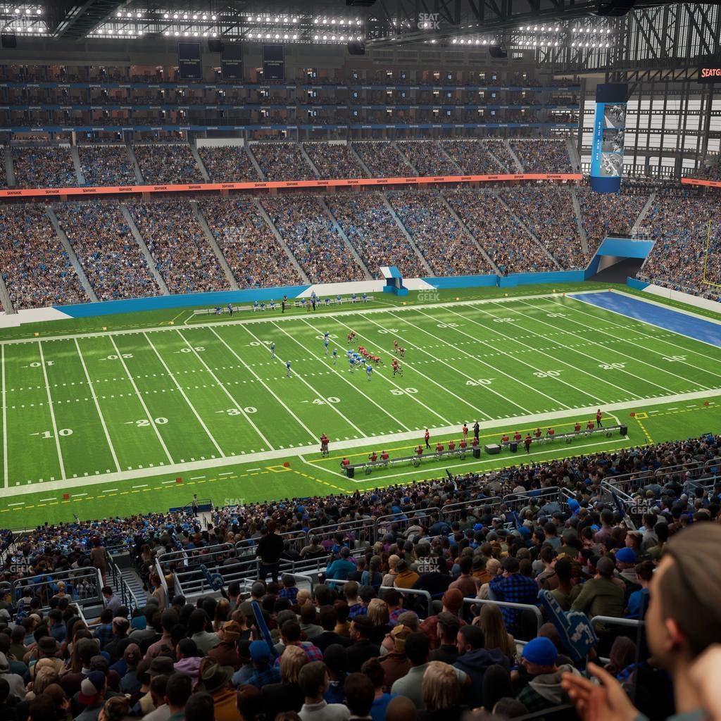 Ford Field - Section Terrace Suite 4 Seat View
