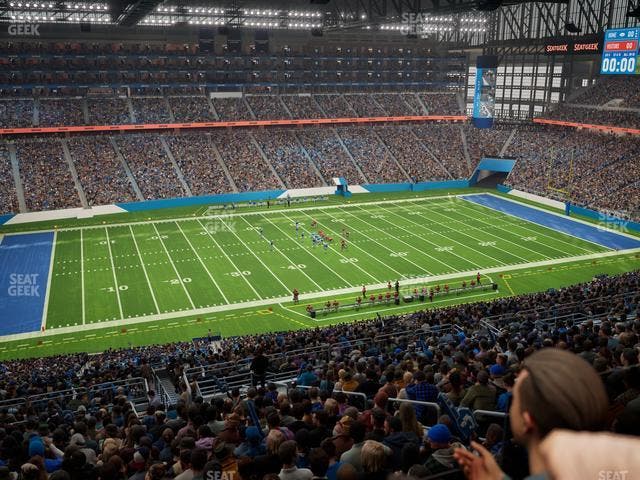 Ford Field - Section Terrace Suite 4 Seat View