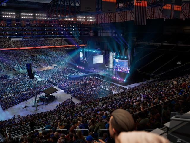 Ford Field - Section Terrace Suite 4 Seat View Ford Field - Section Terrace Suite 4 Seat View
