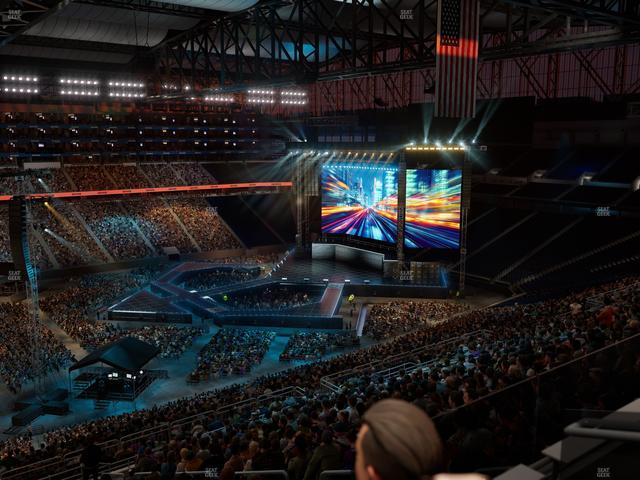 Ford Field - Section Terrace Suite 4 Seat View