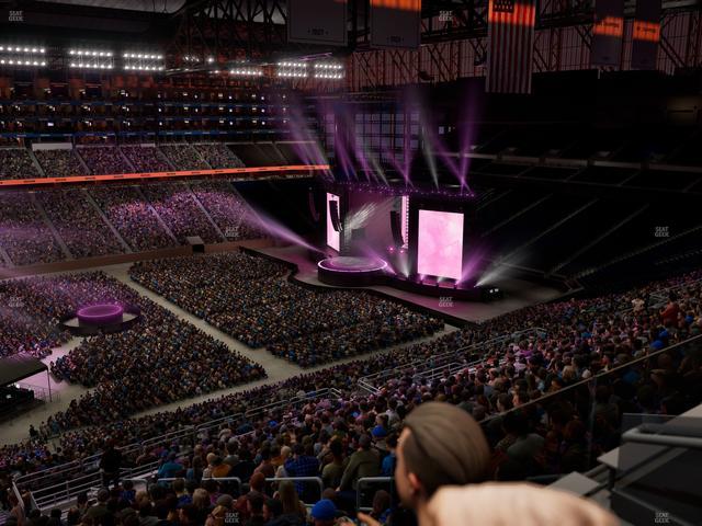 Ford Field - Section Terrace Suite 4 Seat View