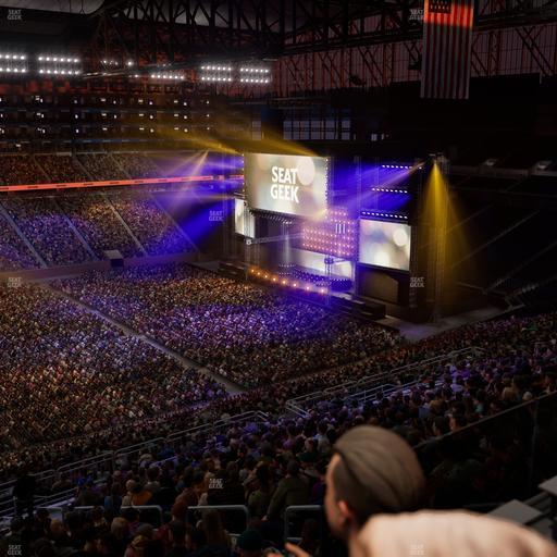 Ford Field - Section Terrace Suite 4 Seat View